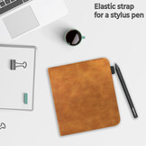 Kobo Libra Colour hoes (7 inch) Luxe stand sleepcover - Bruin