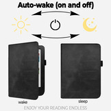 Kobo Clara BW / Clara Colour hoes (6 inch) Luxe stand sleepcover - Zwart