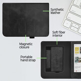 Kobo Clara BW / Clara Colour hoes (6 inch) Luxe stand sleepcover - Zwart