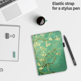 Kobo Clara BW / Clara Colour hoes (6 inch) Luxe stand sleepcover - Van Gogh Amandelbloesem