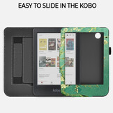 Kobo Clara BW / Clara Colour hoes (6 inch) Luxe stand sleepcover - Van Gogh Amandelbloesem