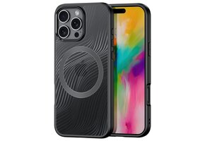 Dux Ducis Aimo iPhone 16 Pro Max hoesje - Magsafe Backcover - Zwart