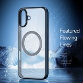 iPhone 16 hoesje Dux Ducis  Aimo Magsafe Backcover  - Zwart