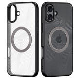 iPhone 16 hoesje Dux Ducis  Aimo Magsafe Backcover  - Zwart