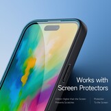 iPhone 16 Plus hoesje Dux Ducis Aimo Magsafe Backcover - Zwart