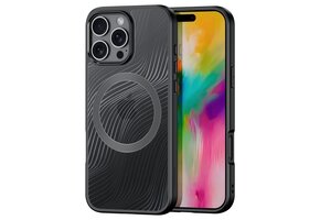 Dux Ducis Aimo iPhone 16 Pro hoesje - Magsafe Backcover - Zwart