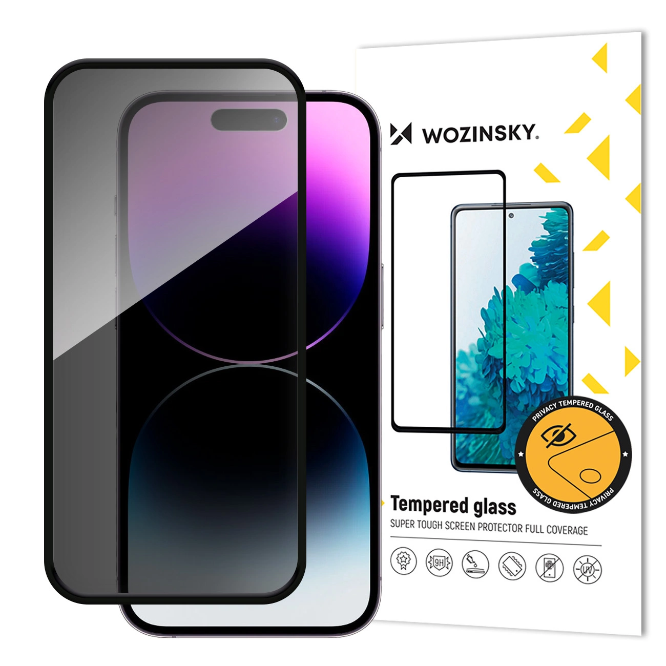 Wozinsky iPhone 16 Pro Max Screenprotector - Privacy Glass