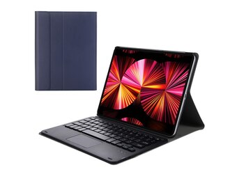 Lunso iPad Pro 11 Inch (2018/2020/2021) Afneembare Keyboard Hoes - Blauw