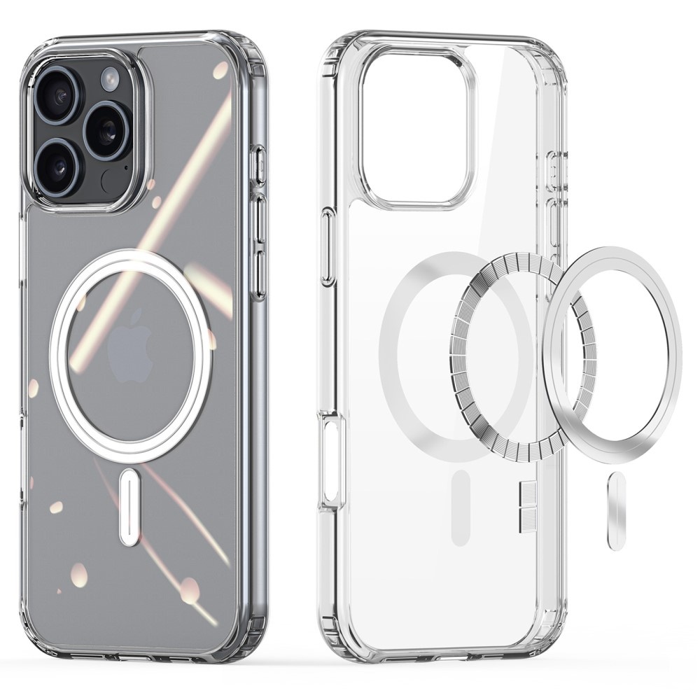 Dux Ducis iPhone 16 Pro Max hoesje Magsafe backcover - Bayer Transparant