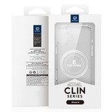 Dux Ducis iPhone 16  hoesje Magsafe backcover - Bayer Transparant