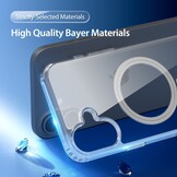 Dux Ducis iPhone 16  hoesje Magsafe backcover - Bayer Transparant