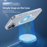 Dux Ducis iPhone 16  hoesje Magsafe backcover - Bayer Transparant