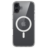 Dux Ducis iPhone 16  hoesje Magsafe backcover - Bayer Transparant
