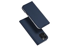 Dux Ducis iPhone 16 Pro Max  hoesje - Slim bookcase - Blauw