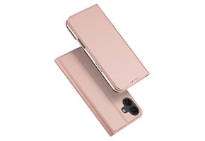 Dux Ducis iPhone 16 Plus hoesje - Slim bookcase - Roze