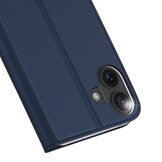iPhone 16 Pro Max hoesje Slim Bookcase - Blauw