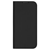 iPhone 16 Pro hoesje Slim Bookcase - Zwart