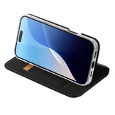 iPhone 16 Pro hoesje Slim Bookcase - Zwart