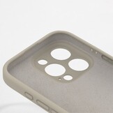 iPhone 16 Pro Max Hoesje Flexibel siliconen Backcover - Lichtroze