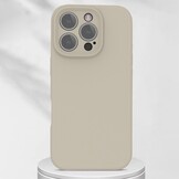 iPhone 16 Pro  Hoesje Flexibel siliconen Backcover - Mint Blauw