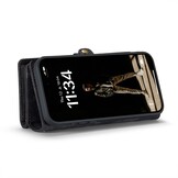 iPhone 16 Plus hoesje Vintage 2 in 1 portemonnee - Zwart