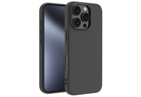 Lunso iPhone 16 Pro Max hoesje - Ultra dunne Backcover - Zwart