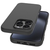 iPhone 16 Pro Max Hoesje ultra dunne Backcover - Zwart