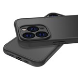 iPhone 16 Pro Max Hoesje ultra dunne Backcover - Zwart