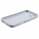 iPhone 16  Hoesje Flexibel siliconen Backcover - Baby Blauw