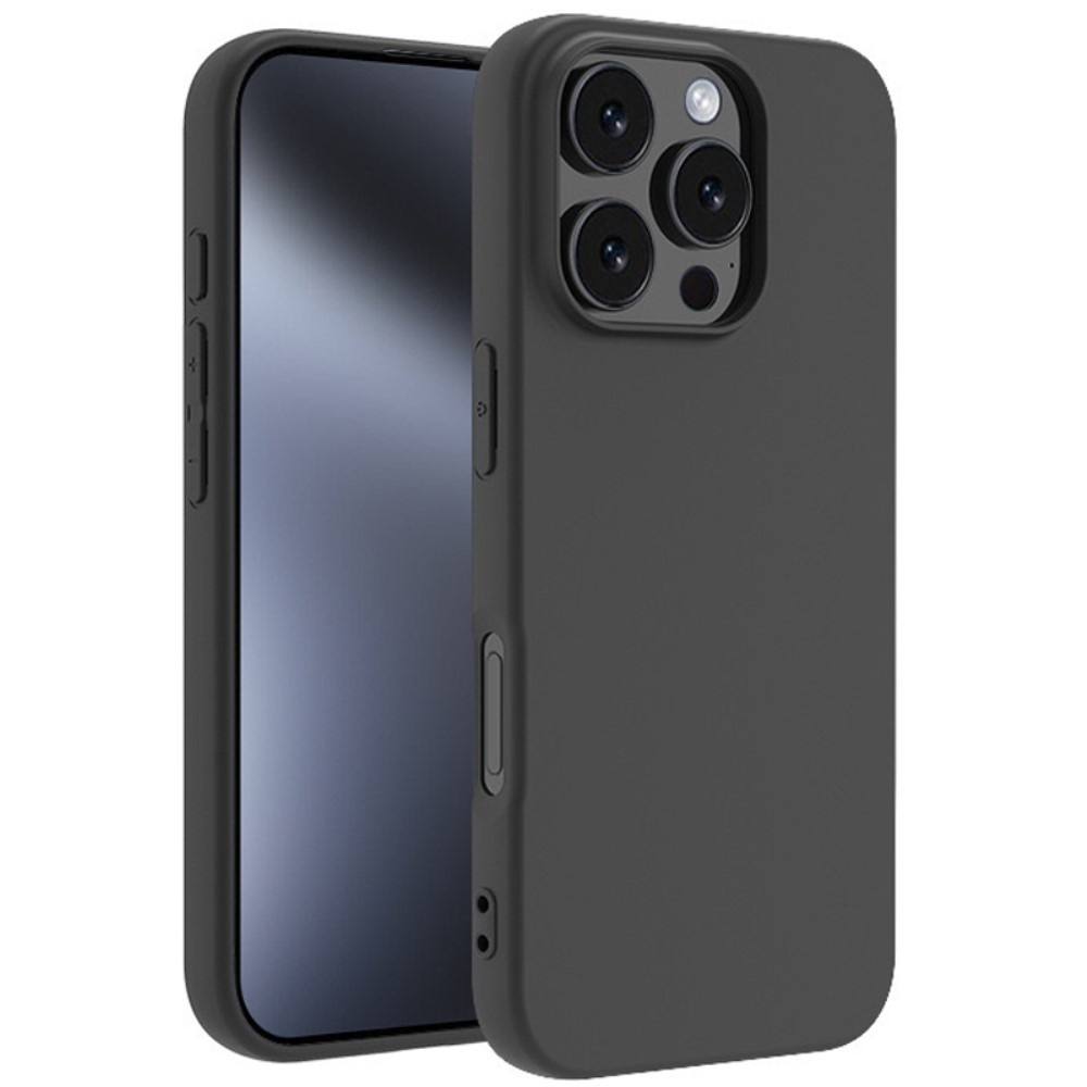 iPhone 16 Pro Hoesje ultra dunne Backcover - Zwart