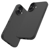 iPhone 16 Plus Hoesje ultra dunne Backcover - Zwart