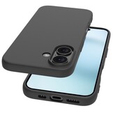 iPhone 16 Plus Hoesje ultra dunne Backcover - Zwart