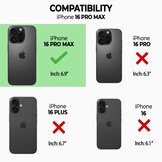 iPhone 16 Pro Max leren bookcase hoesje - Zwart