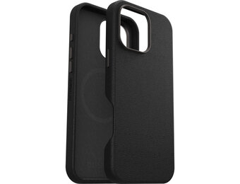 Otterbox Symmetry iPhone 16 Pro Max Cactus leren hoesje - Magsafe Backcover - Noir Ash