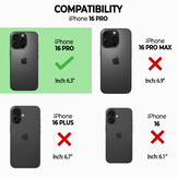 iPhone 16 Pro  Hoesje Flexibel siliconen Backcover - Paars