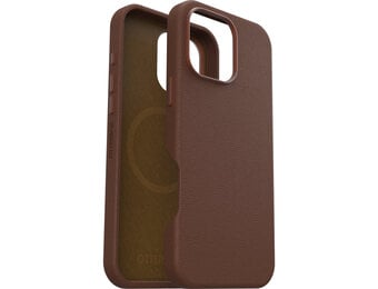 Otterbox Symmetry iPhone 16 Pro Max Cactus leren hoesje - Magsafe Backcover - Rich Adobe