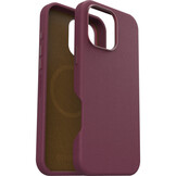 iPhone 16 Pro Max Cactus leren hoesje Otterbox Symmetry Magsafe Backcover - Maroon Bells
