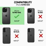 iPhone 16 Pro Max Cactus leren hoesje Otterbox Symmetry Magsafe Backcover - Juniper Sprig