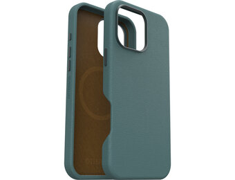 Otterbox Symmetry iPhone 16 Pro Max Cactus leren hoesje - Magsafe Backcover - Juniper Sprig