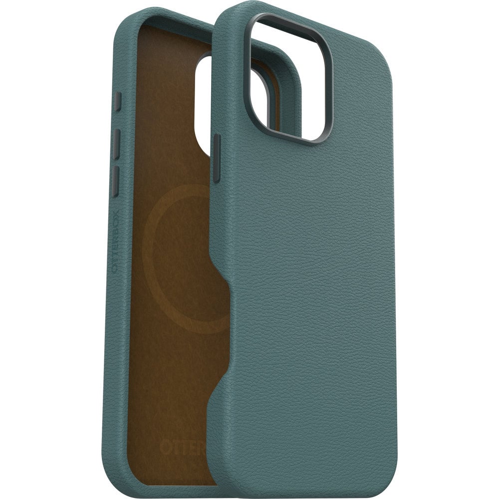 Otterbox Symmetry iPhone 16 Pro Max Cactus leren hoesje - Magsafe Backcover - Juniper Sprig