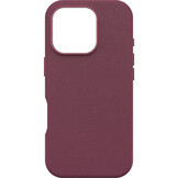 iPhone 16 Pro  Cactus leren hoesje Otterbox Symmetry Magsafe Backcover - Maroon Bells