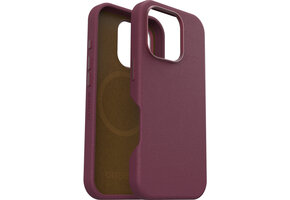 Otterbox Symmetry iPhone 16 Pro  Cactus leren hoesje - Magsafe Backcover - Maroon Bells