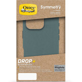 iPhone 16 Pro  Cactus leren hoesje Otterbox Symmetry Magsafe Backcover -Juniper Sprig