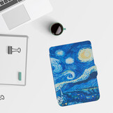 Kobo Clara HD hoes (6 inch) Sleepcover - Van Gogh Sterrennacht