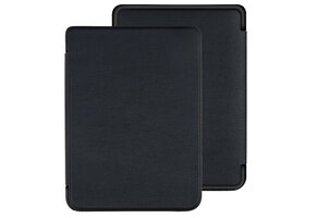 Lunso Kobo Clara HD hoes (6 inch) - sleepcover - Zwart