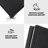 Kobo Forma hoes (8 inch) Vegan Saffiano leren sleepcover - Zwart