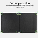 Kobo Forma hoes (8 inch) Vegan Saffiano leren sleepcover - Zwart