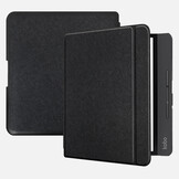 Kobo Forma hoes (8 inch) Vegan Saffiano leren sleepcover - Zwart