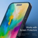 iPhone 16 Pro Max hoesje met stand Dux Ducis  Aimo Magsafe Backcover - Zwart