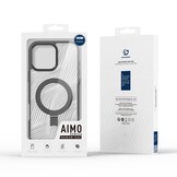 iPhone 16 Pro Max hoesje met stand Dux Ducis  Aimo Magsafe Backcover - Zwart
